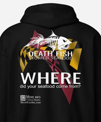 Death Fish Storied Seafood awareness t-shirt design