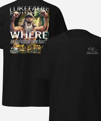 Death Fish Storied Seafood awareness t-shirt design