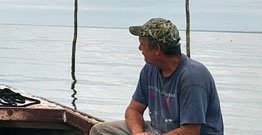 Jerry Lukefahr, featured working waterman